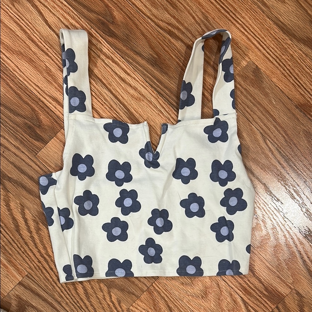 Floral Print Women's Top